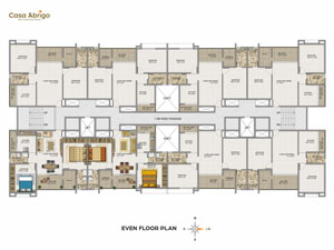 Even Floor Plan