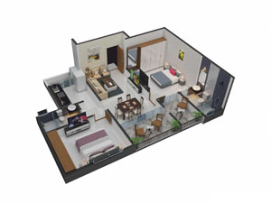 Apartment Layout - B